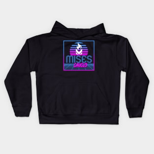 Mises Caucus Synthwave Kids Hoodie